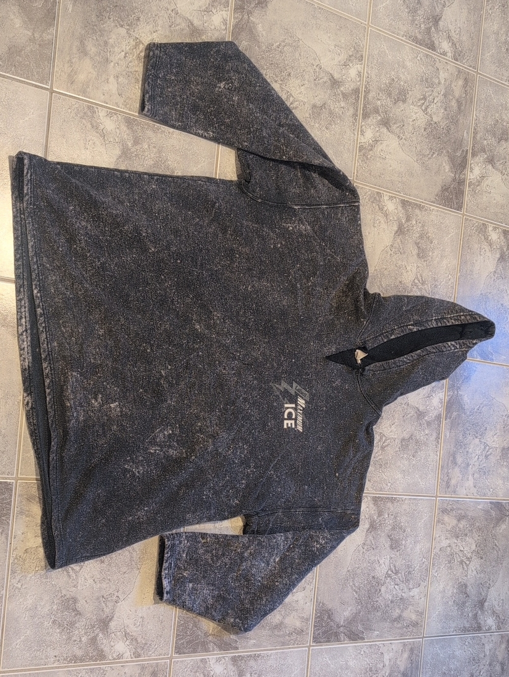 Vintage 90s Oversized Maximum Ice Hooded Sweater